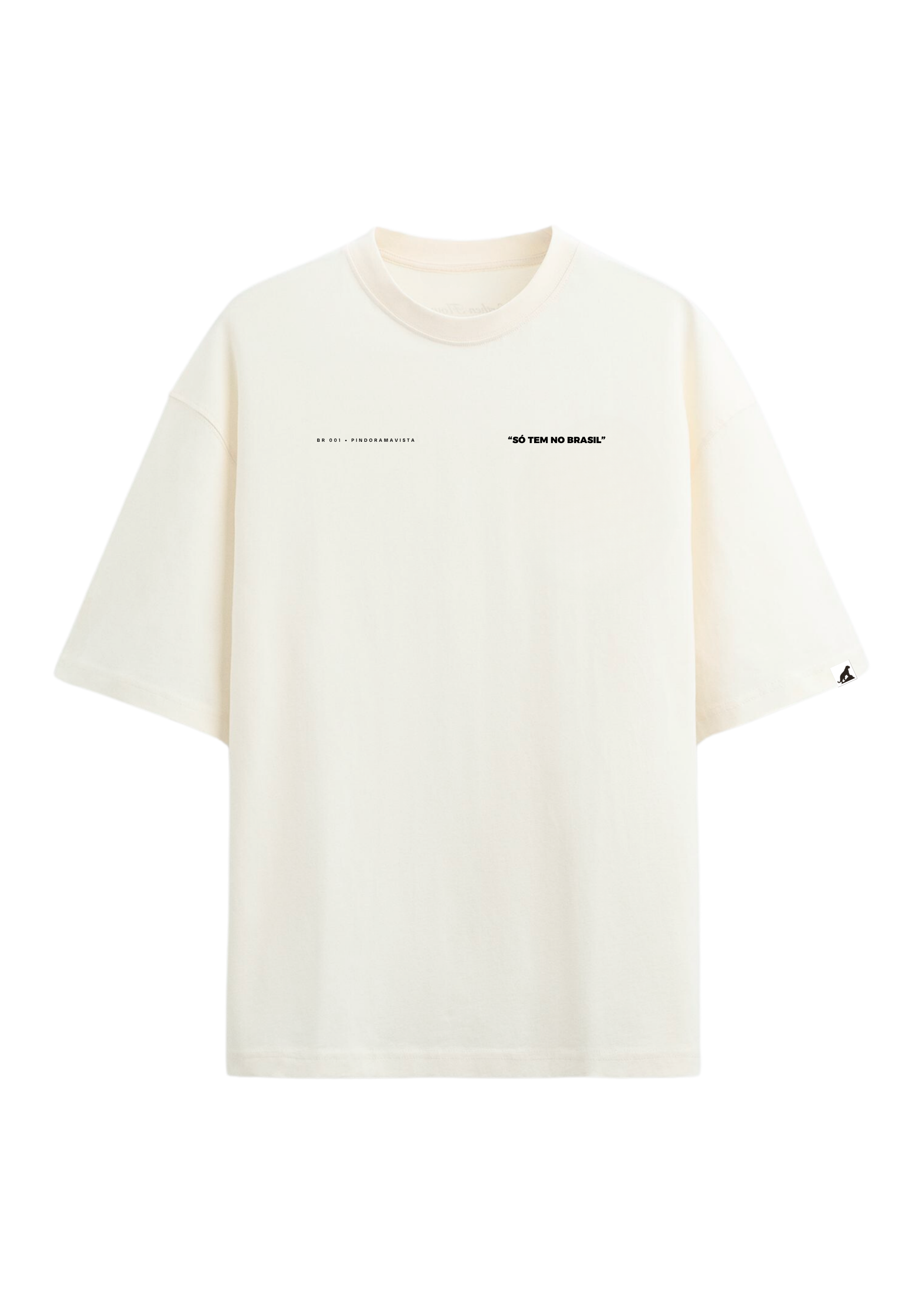 Camiseta "Cultura" SÓ TEM NO BRASIL - Off White