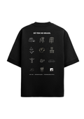 Camiseta "Cultura" SÓ TEM NO BRASIL - Preto