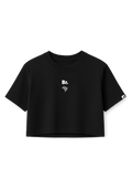 Cropped Oversized "Minimalista" Mapa BR - Preto
