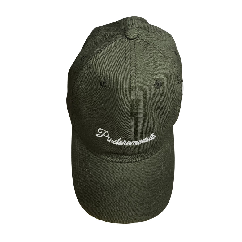 BONÉ DAD HAT STRAPBACK — VERDE OLIVA ASSINATURA PINDORAMA