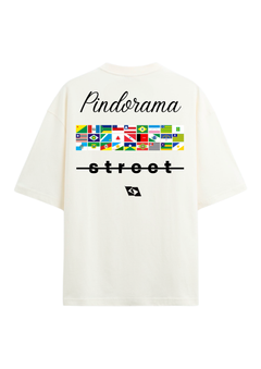 Camiseta "Brasilidade" Bandeiras dos Estados – Off White