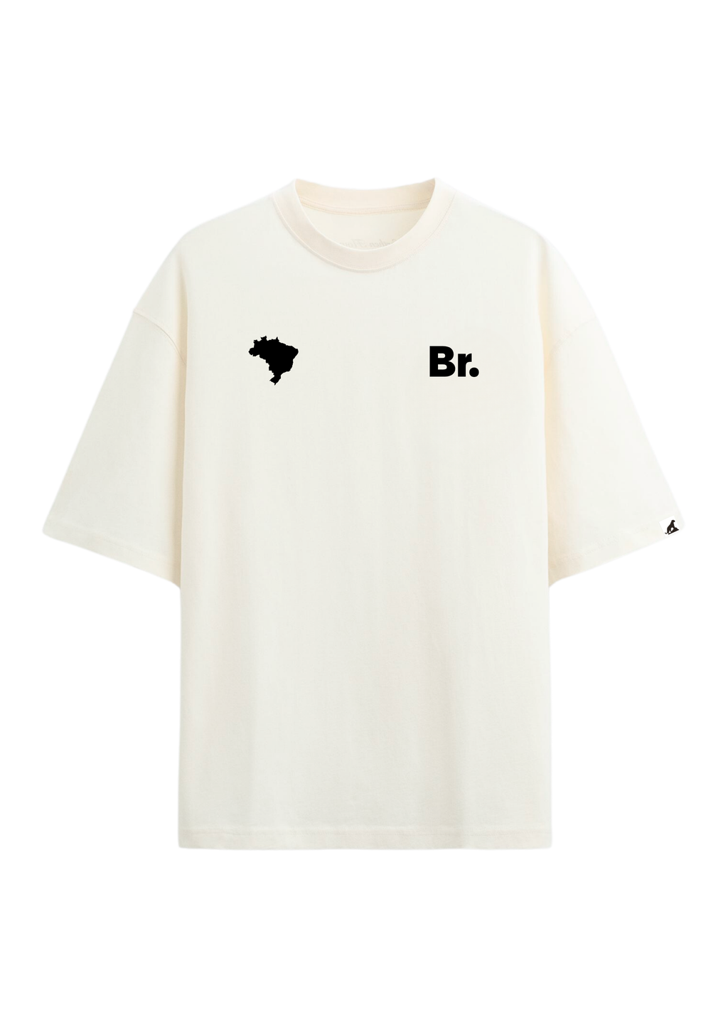 Camiseta “Brasilidade” Brazil Brasil BR – Off White