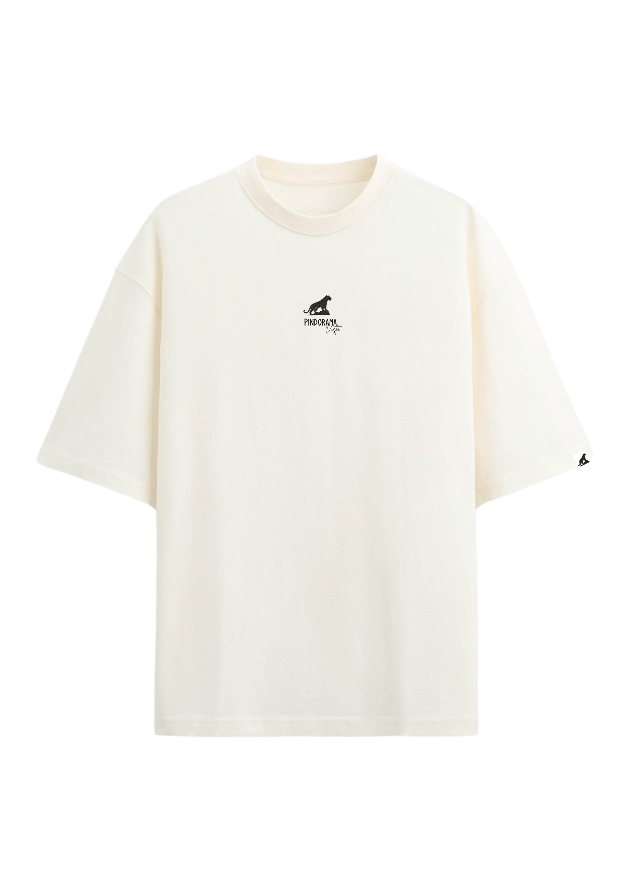 Camiseta "Cultura" Arte Ancestral – Off White