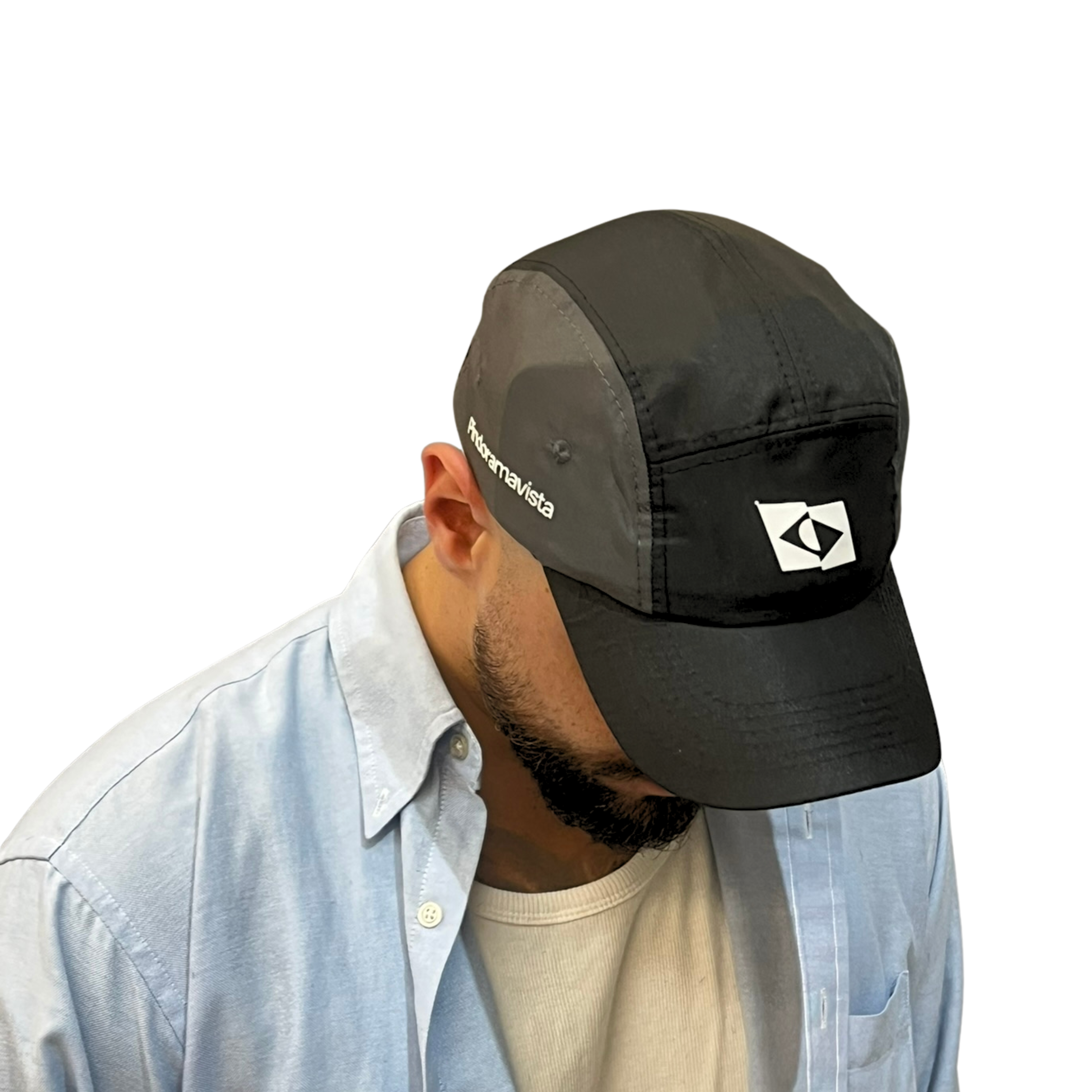 BONÉ FIVE PANEL COM ABA CURVA — BANDEIRINHA BRASIL