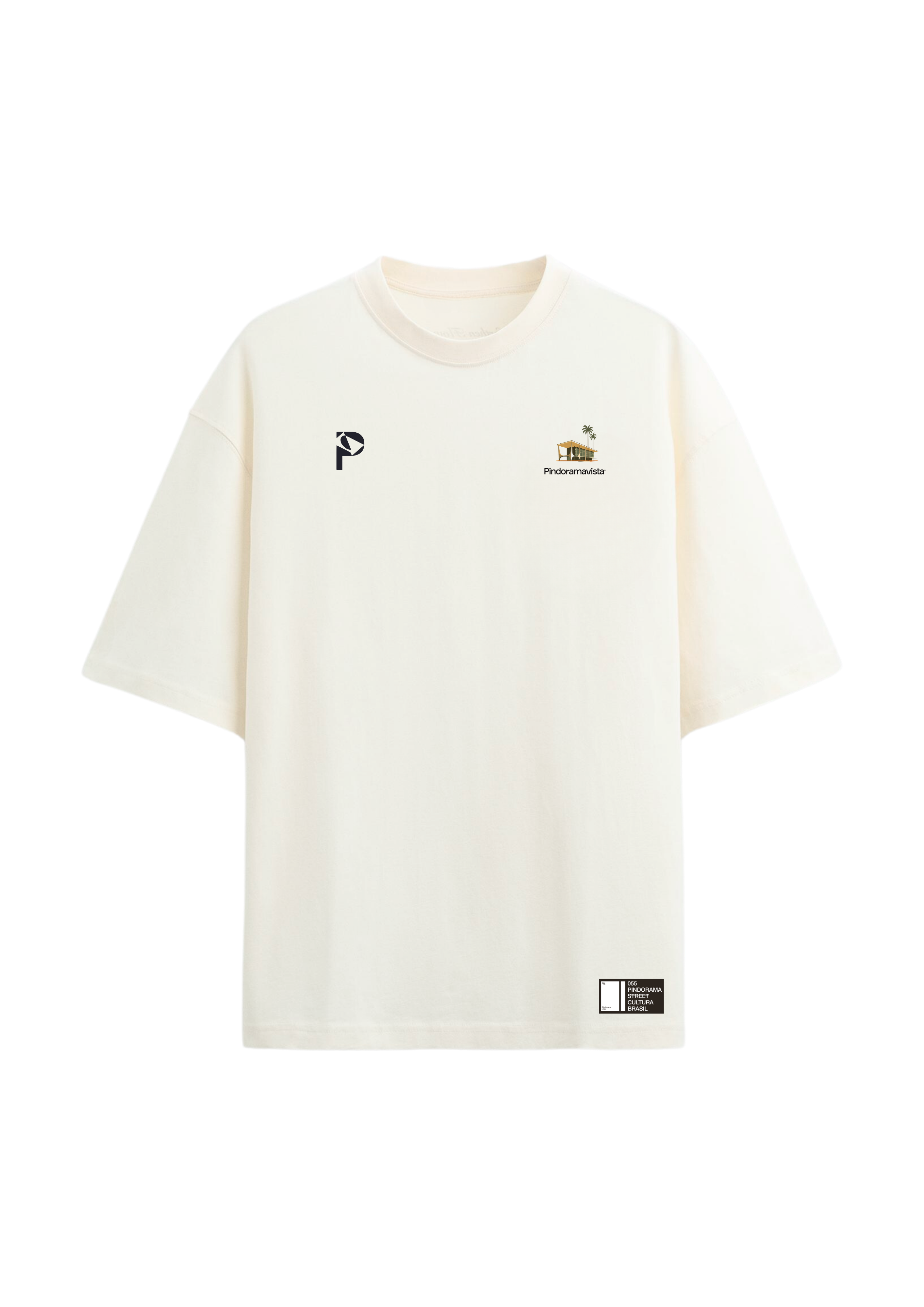 Camiseta “Arquitetura e Cidades” Vintage Brasília – Off White