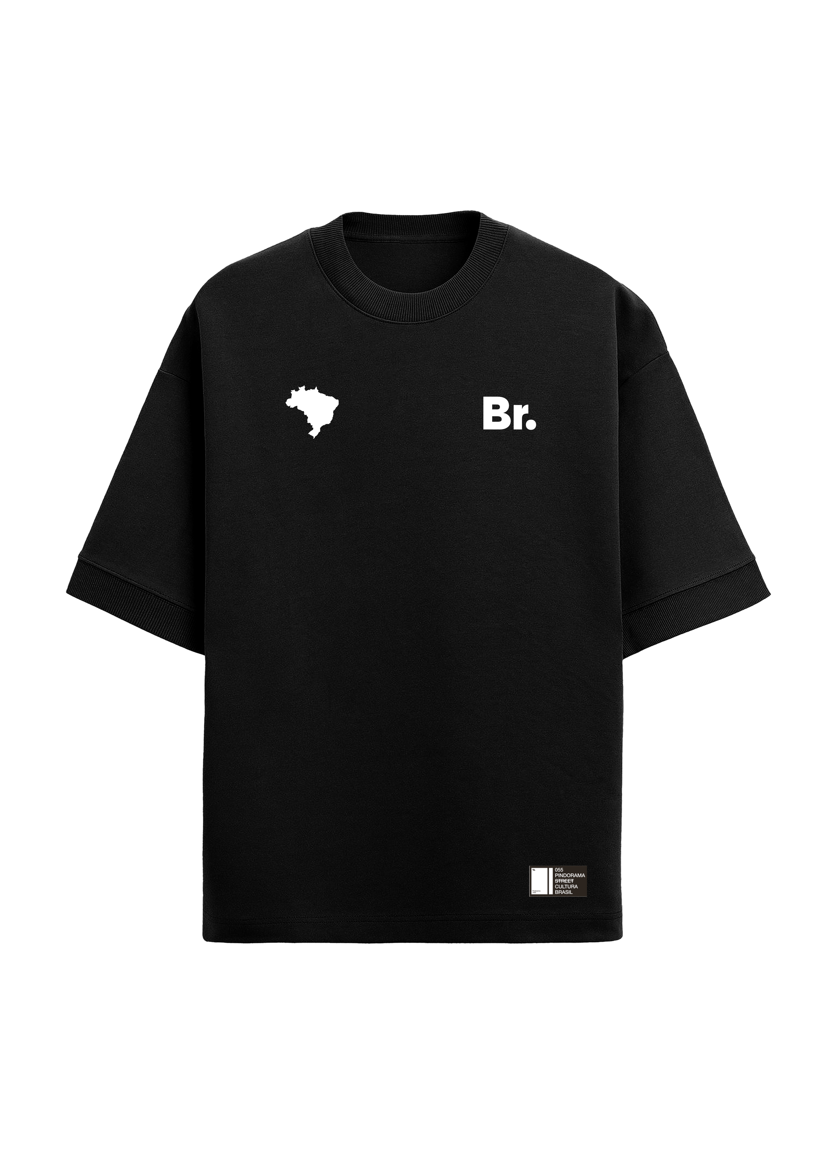 Camiseta “Brasilidade” Brazil Brasil BR – Preto