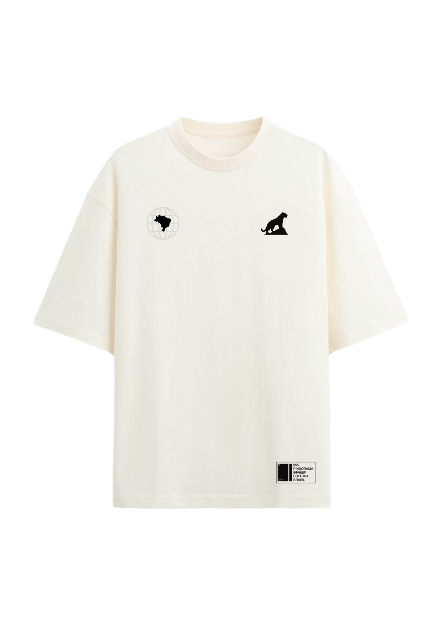 Camiseta “Brasilidade” Do Brasil Pro Mundo – Off White