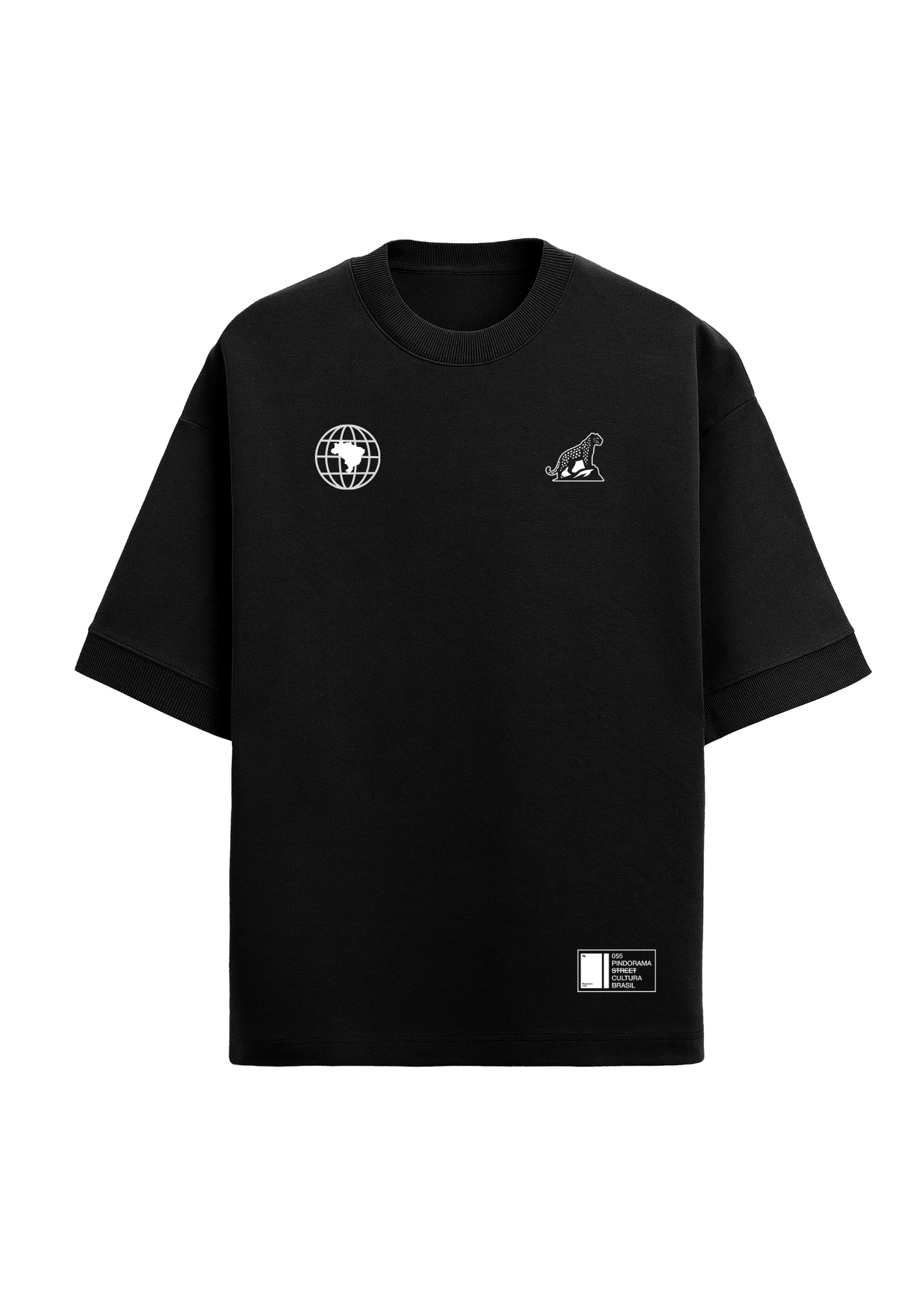 Camiseta “Brasilidade” Do Brasil Pro Mundo – Preto