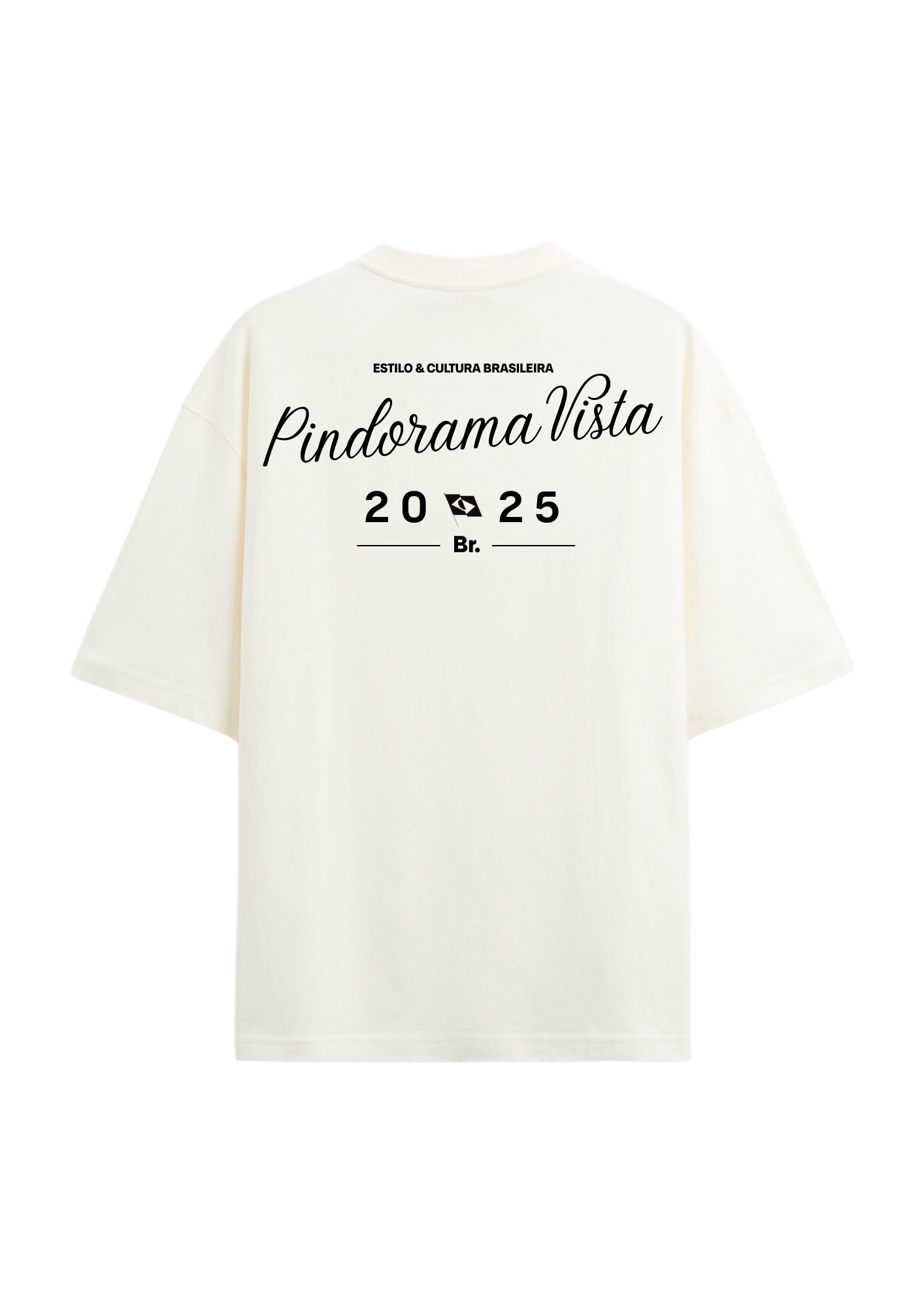 Camiseta "Pindorama" Assinatura – Off White